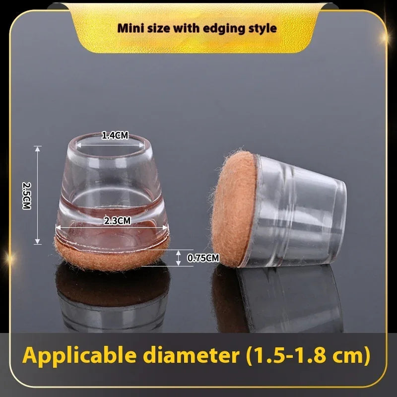 Quiet And Wear-resistant Non-slip Stool Booties Rubber Protective Sleeve EX-STOCK Canada