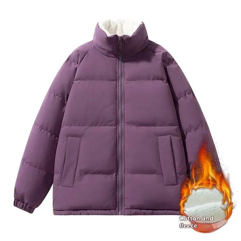 Men's Autumn And Winter Fleece-lined Thick Cotton-padded Puffer Coat - EX-STOCK Canada