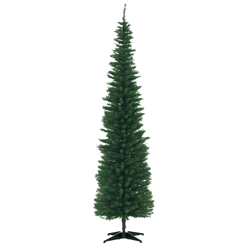 Sapin de Noël artificiel fin en PVC de 7' avec 390 branchesEX-STOCK Canada