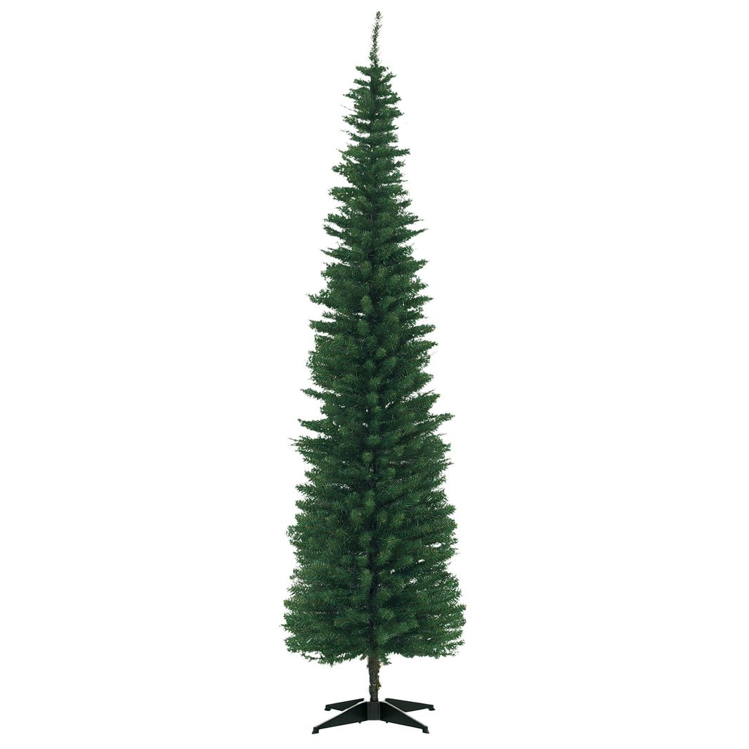 Sapin de Noël artificiel fin en PVC de 7' avec 390 branchesEX-STOCK Canada