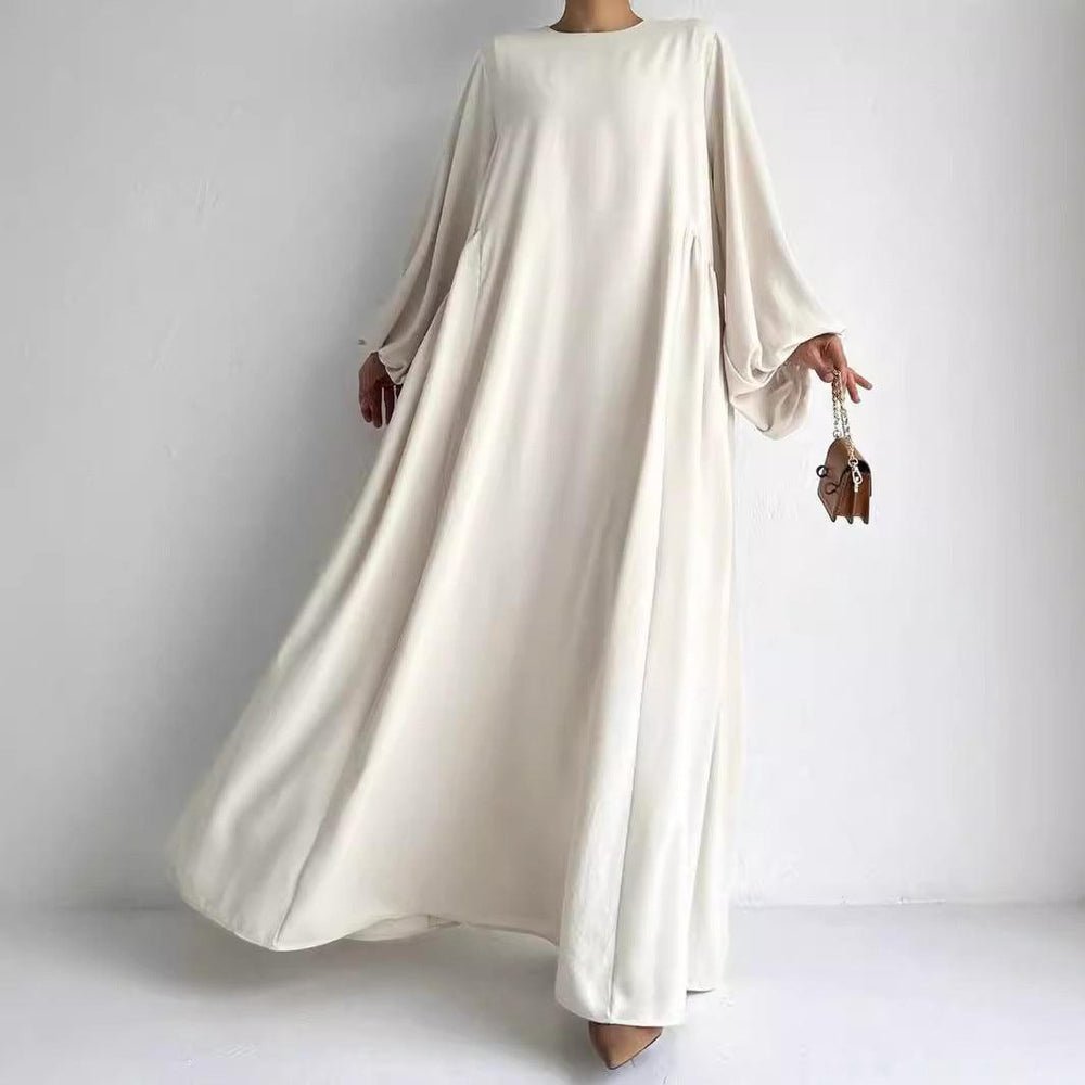 Middle East Muslim Women's Wear Plain Clothing Robe - EX-STOCK Canada