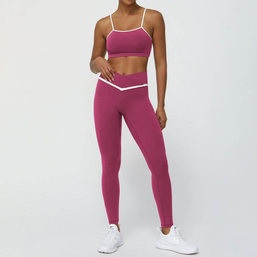 Workout Clothes for Women Running Yoga Outfit Set 2pcs - EX-STOCK Canada