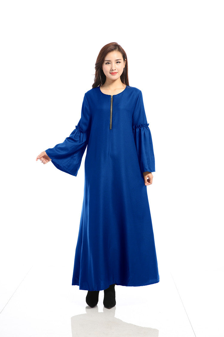 Robe arabe ample à couleur unie en vedette - EX-STOCK Canada