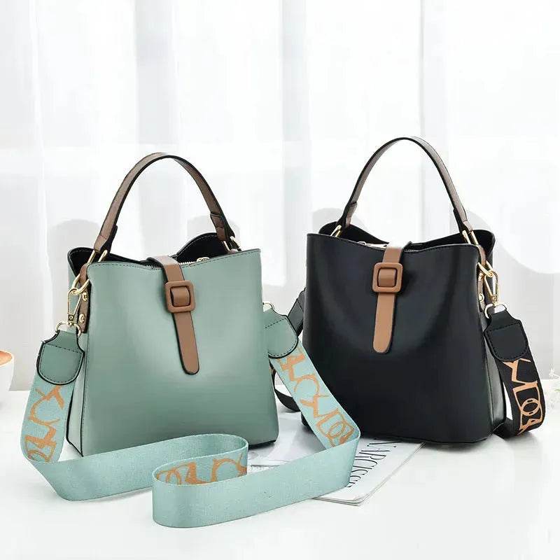 Bucket Bag Fashion Shoulder Bag Cross-body Female Handbag - EX-STOCK Canada