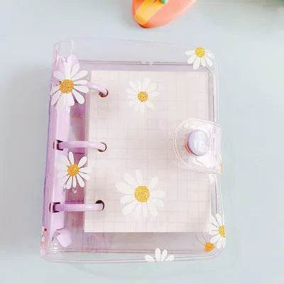 Kawaii Mini 3 Hole Daisy Notebook Planner Organizer Binder - EX-STOCK Canada