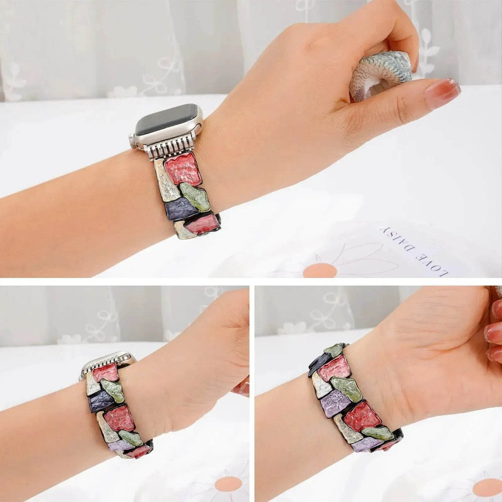 Women Colorful Watch Band Strap Suitable For Apple iwatch - EX-STOCK Canada