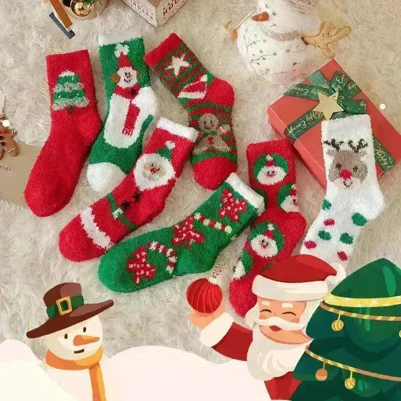 Christmas Stockings Children's Coral Fleece - EX-STOCK CANADA
