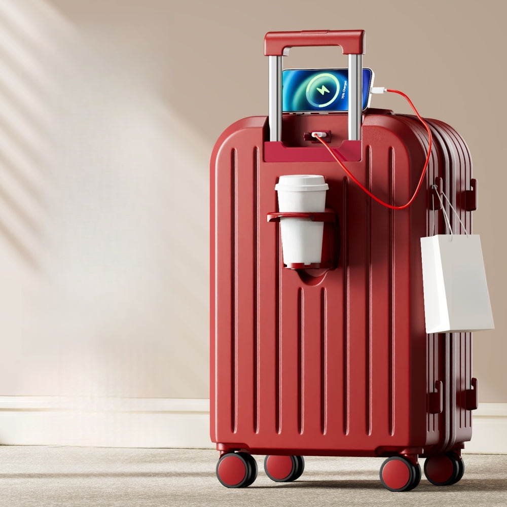 Small Lightweight Password Suitcase Durable Suitcase Trolley Case | EX-STOCK Canada