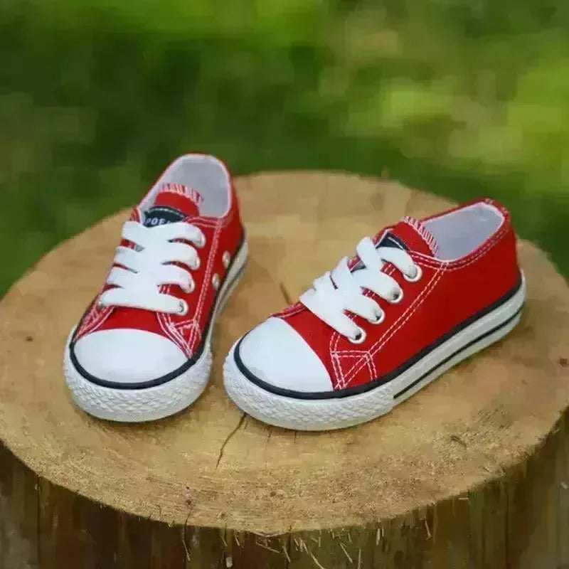 Canvas shoes non-slip casual shoes student parent-child shoes new baby shoes white shoes - EX-STOCK CANADA