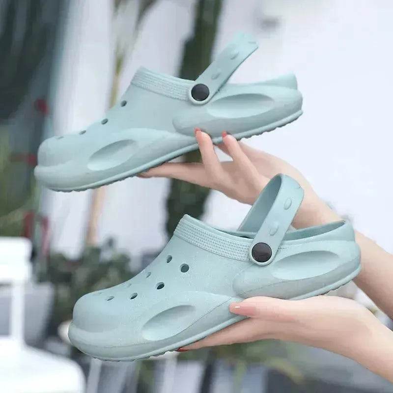 Casual Beach Baotou Sandals Non-slip Garden Clogs Shoes for Summer 2025 - EX-STOCK Canada