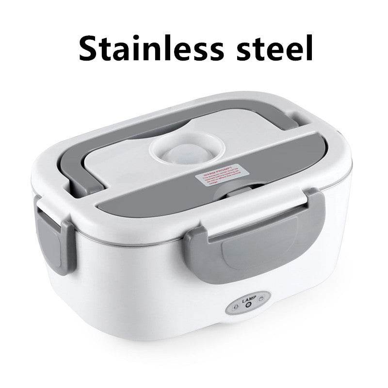 Electric Heated Lunch Box – Stainless Steel Food Warmer - EX-STOCK Canada