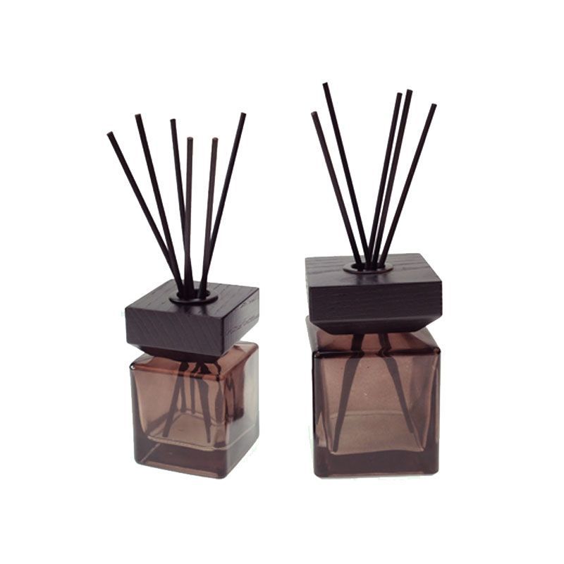 غطاء عطر من الخشب الصلب زجاجات مطفأة حريق مزيل عرق معمر بالعلاج العطري الخالي من النار - EX-STOCK Canada