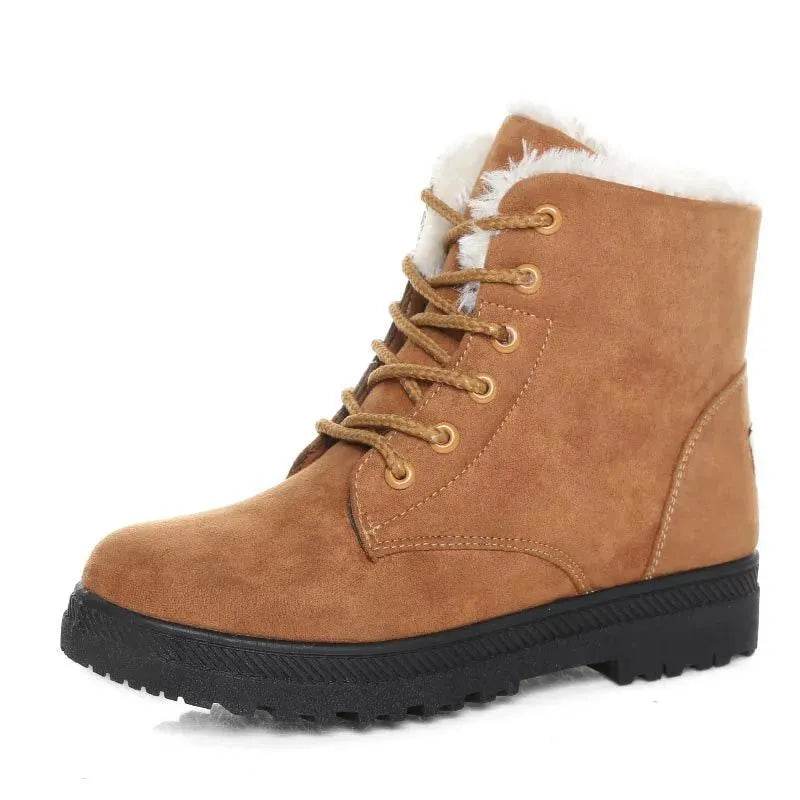Winter Snow Boots With Warm Plush Ankle Boots For Women Shoes - EX-STOCK Canada