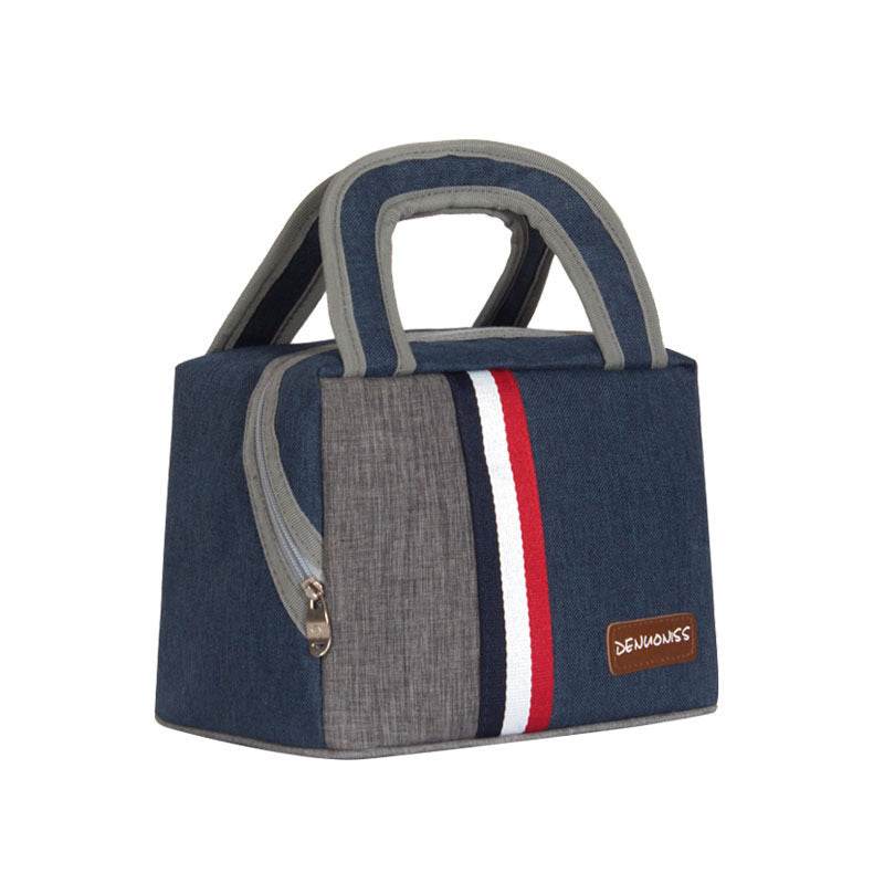 Women Fashion Thermal Insulated Denim Work Lunch Bag - EX-STOCK Canada