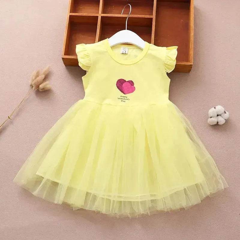 Newborn baby Girls' Summer Vest Dress Infant dresses. - EX-STOCK Canada