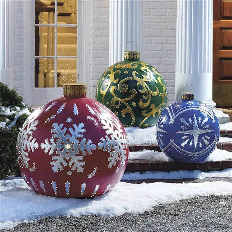 Christmas Ornament Holly Ball Outdoor Tree Decoration Christmas Balls for Yards - EX-STOCK Canada