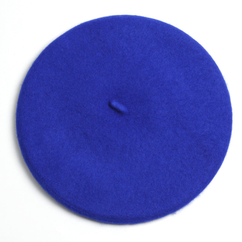 Autumn And Winter Hat Women's Wool Beret | EX-STOCK product gallery photo 29