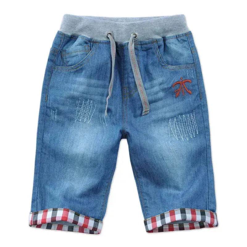 Simple And Versatile Casual Boys' Denim Capris Denim Pant Trouser for boys - EX-STOCK Canada