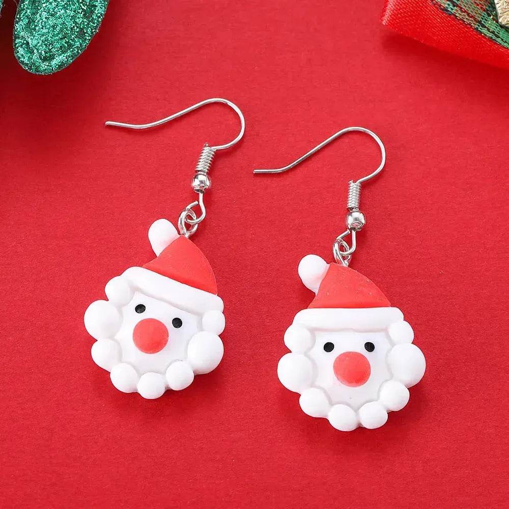 Creative Cartoon Christmas Earrings Fashion - EX-STOCK Canada