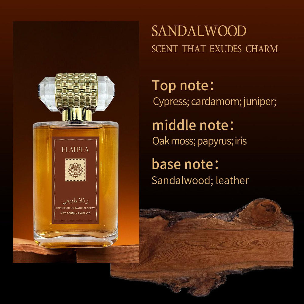 Arabian Sandalwood Men's Perfume Spray Middle East Alcohol-free Perfume Lasting 100ml - EX-STOCK Canada