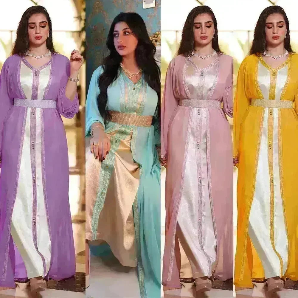 Chiffon Dress Foreign Trade Arab Women's Clothing - EX-STOCK CANADA