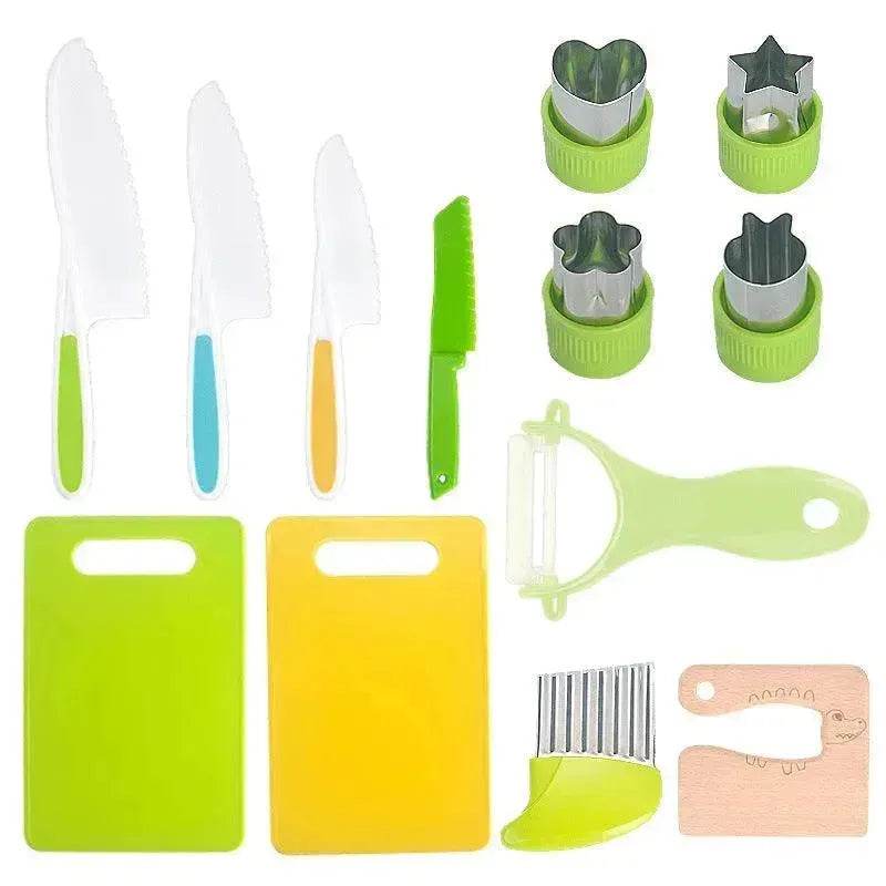 Children's Plastic Birthday Cake Stand Knife Toy Suit - EX-STOCK Canada