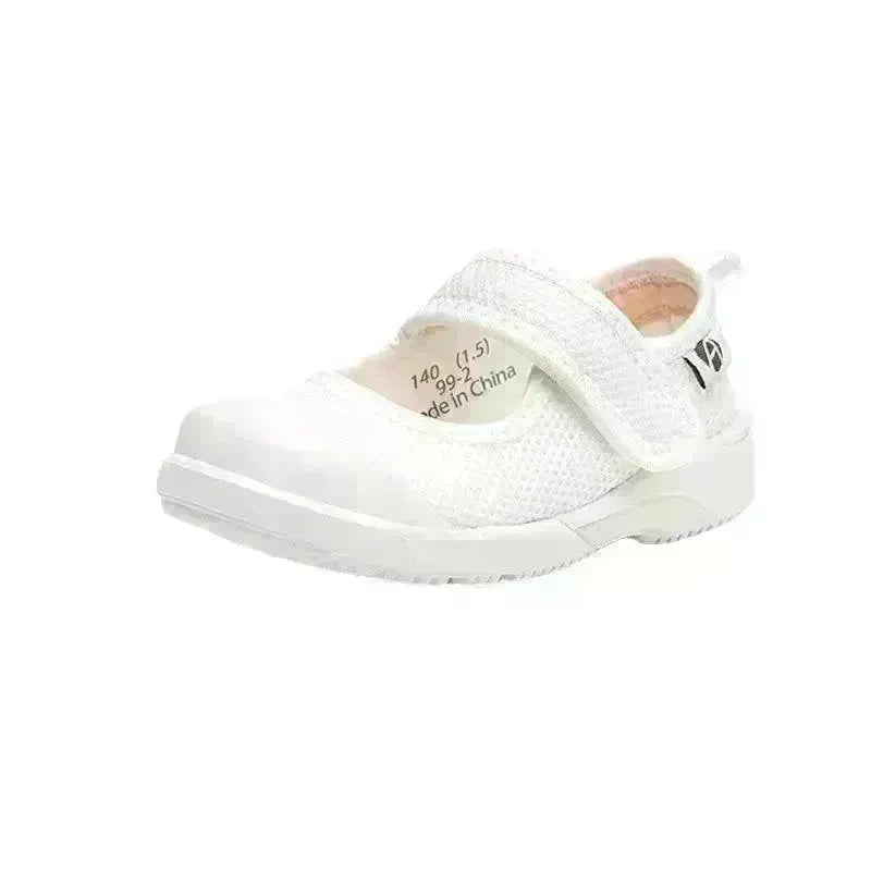Children's Shoes Children's Cloth Shoes White Shoes Baby Shoes - EX-STOCK CANADA