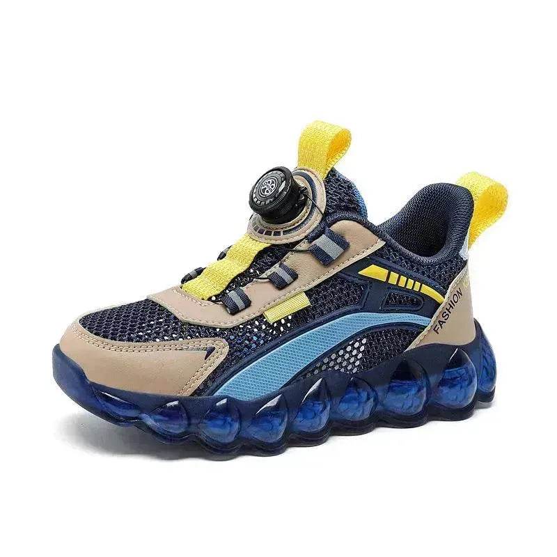 Children's Sports Rotating Buckle Single Mesh Shoes - EX-STOCK Canada