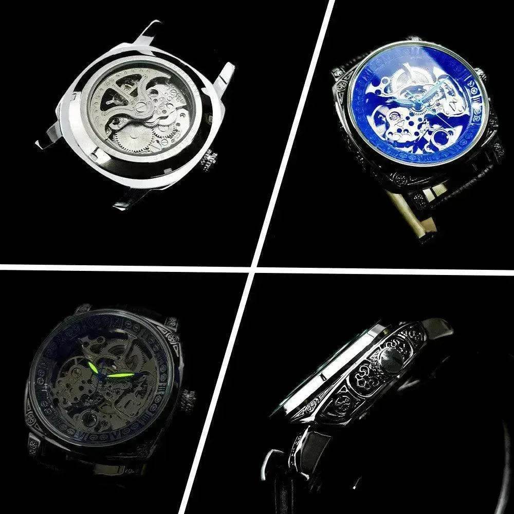 Classy Men's Double-sided Tourbillon Mechanical Watch Luminous - EX-STOCK Canada