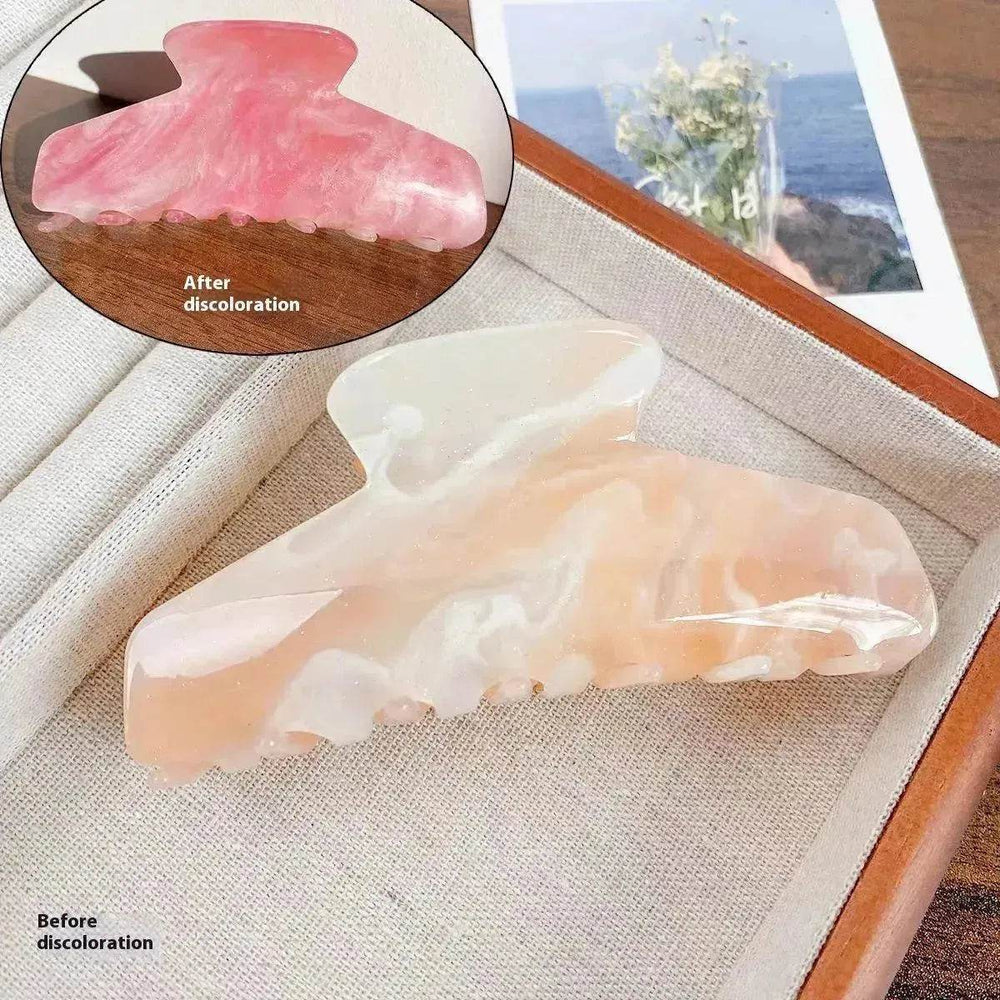 Color Changing In The Sun Exquisite High-grade Acetate Shark Clip Updo Hair Claw Hair Extension Clip For Women - EX-STOCK Canada