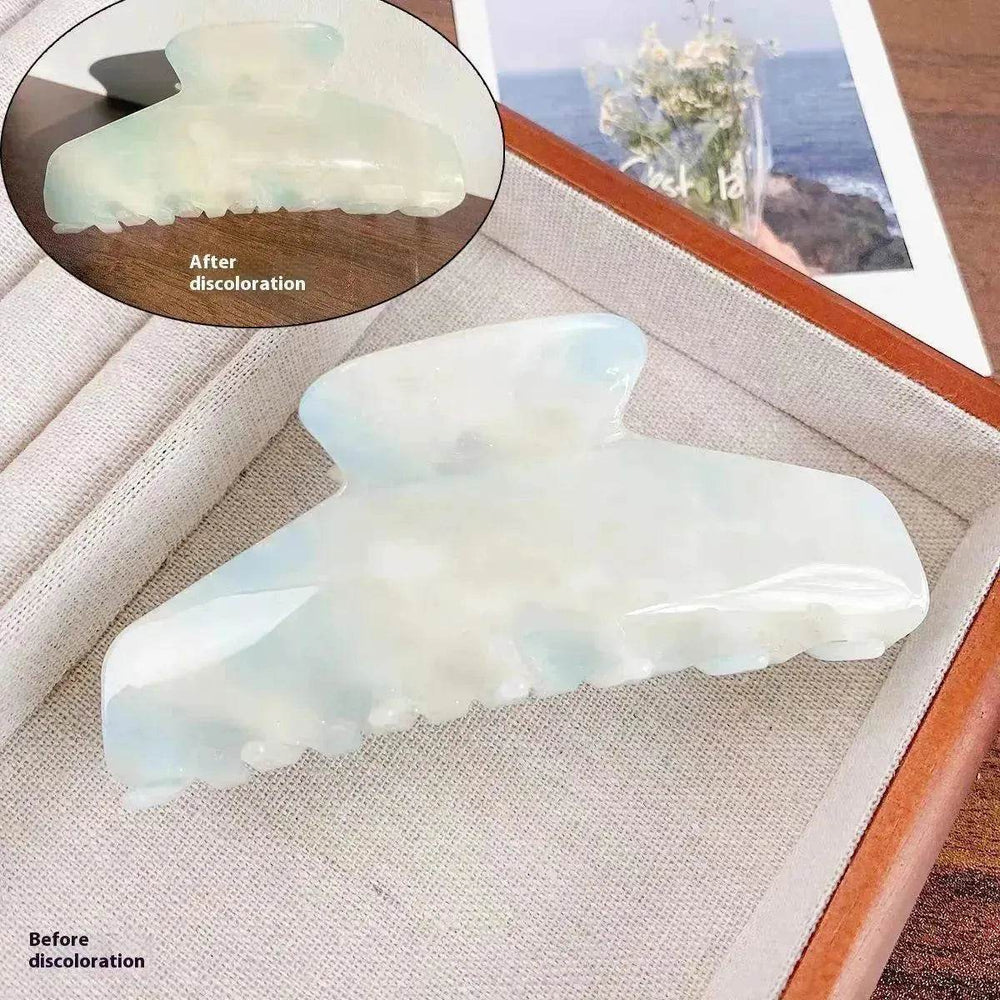 Color Changing In The Sun Exquisite High-grade Acetate Shark Clip Updo Hair Claw Hair Extension Clip For Women - EX-STOCK Canada