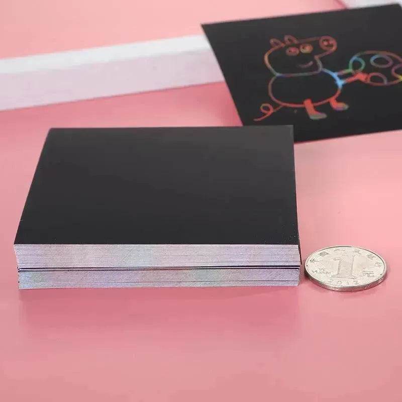 Colorful Trumpet Scratch Painting - EX-STOCK Canada