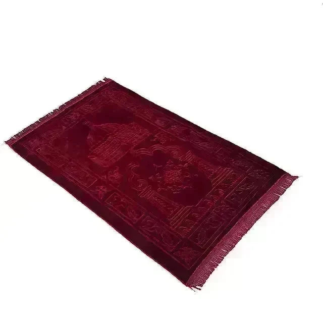 Comfortable Prayer Mat Excellent Islamic Prayer Rug Janamaz - EX-STOCK CANADA