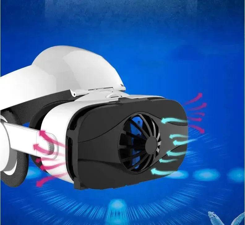 Compatible with Apple , 3D Glasses Mobile Phone Vr Virtual Reality Head Mounted - EX-STOCK Canada