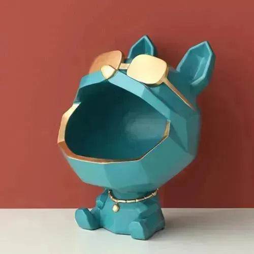 Cool Dog Figurine Big Mouth Dog Storage Box Home Decoration - EX-STOCK Canada