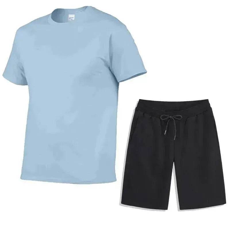 Cotton Short-sleeved Suit T-shirt Casual Sports - EX-STOCK Canada