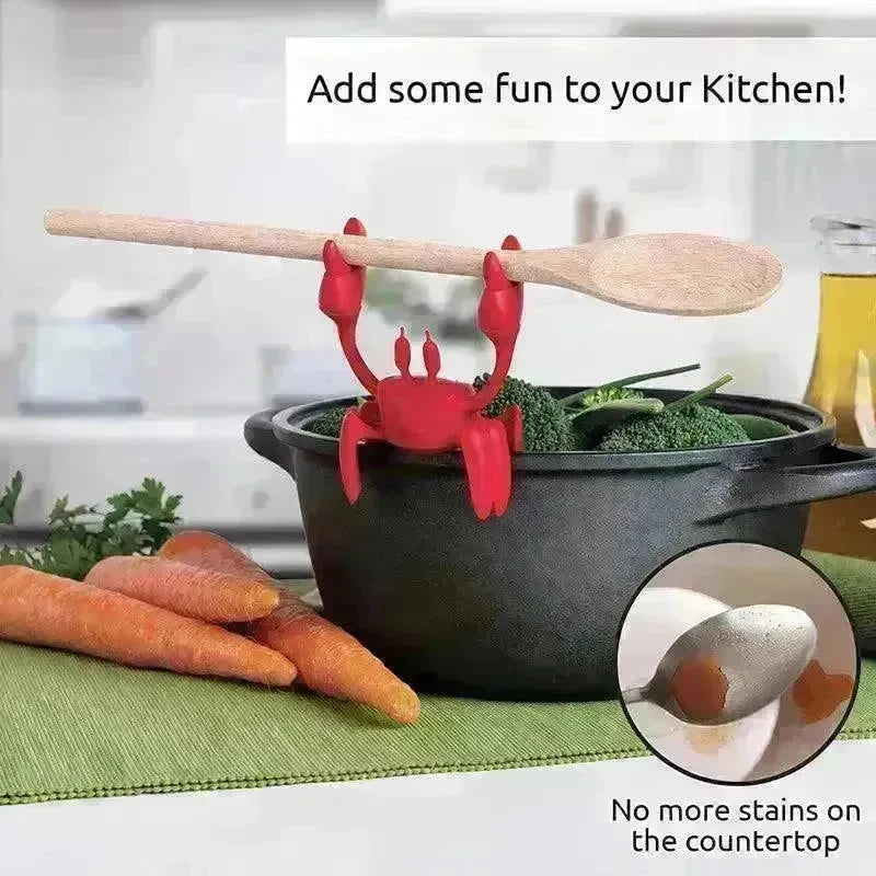 Crab Pot Side Clip Silicone Tableware Stand - EX-STOCK CANADA