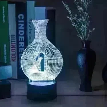 Creative 3D night light LED lamp - EX-STOCK CANADA