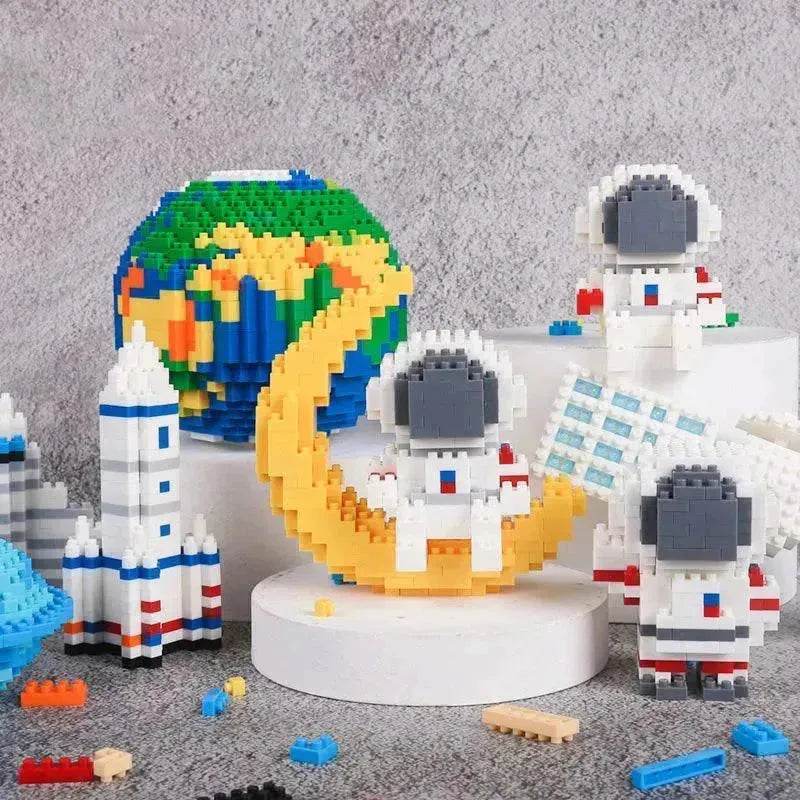 Creative Diy Mini Astronaut Building Blocks Children Toy Birthday Gifts - EX-STOCK Canada