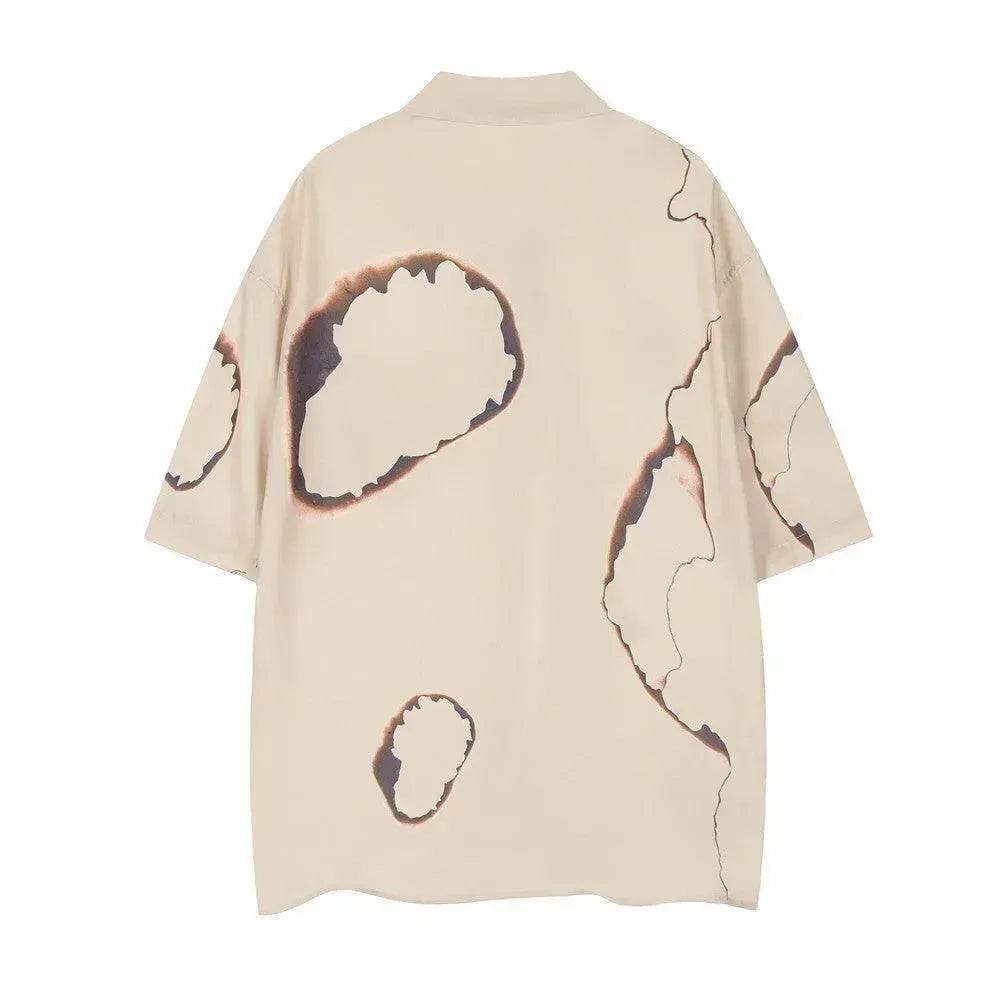 Creative Printing Casual Short-sleeved Shirt - EX-STOCK Canada