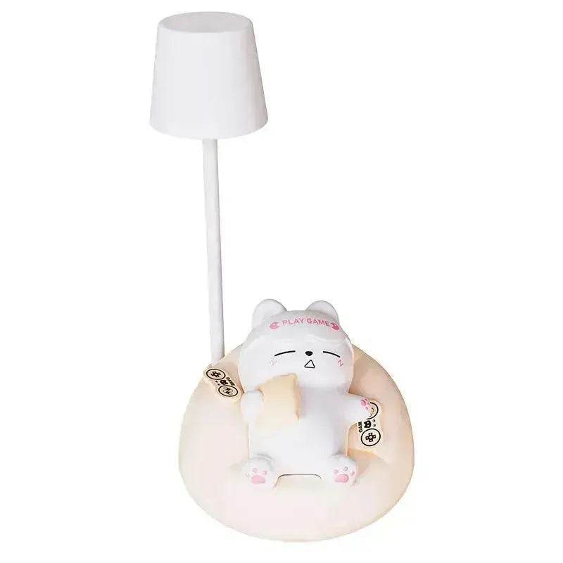 Creative Sleeping Cat Small Night Lamp Night Charging Pat Lamp - EX-STOCK Canada