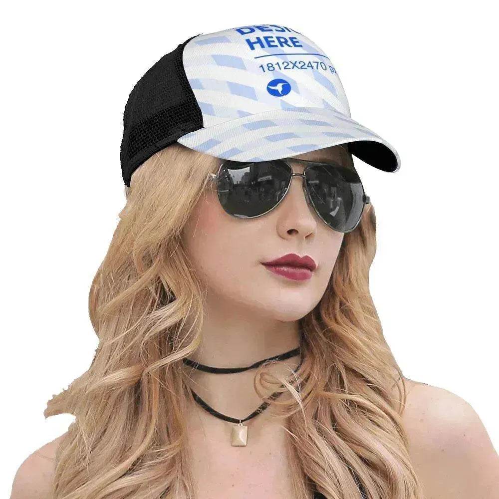 Curved Brim Mesh Sunscreen Baseball Hat - EX-STOCK Canada