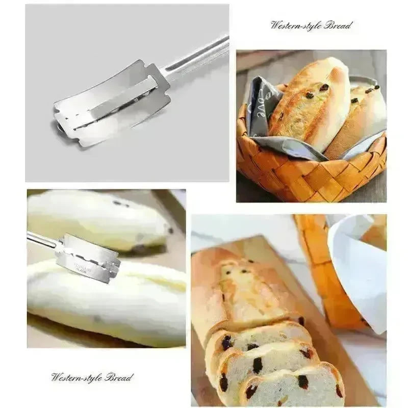 Curved Stainless Steel Bread Cutter Kraft Box - EX-STOCK CANADA