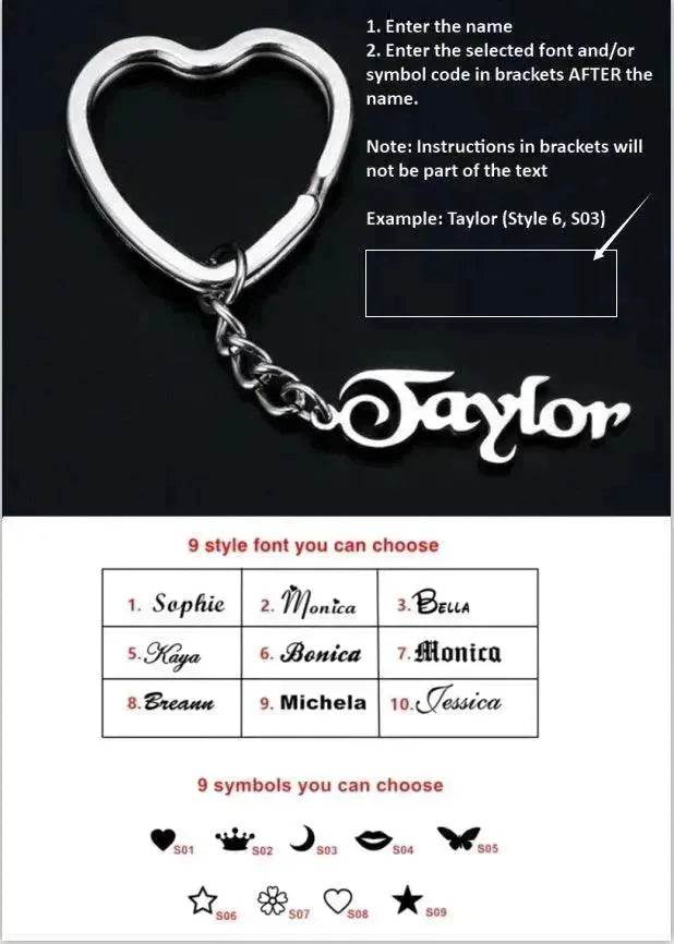 Custom Name Keychains Personalized Monogram Initial Key Chain With Name Engraved Letter for Women Men Jewelry Bag Charm - EX-STOCK Canada