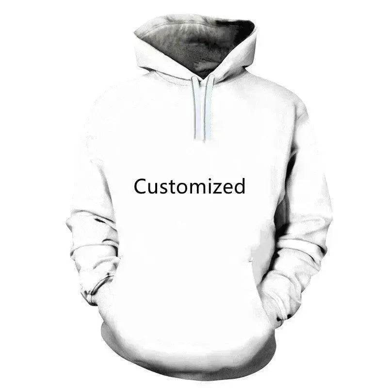 Customized 3D Digital Printing Couple Outfit Sweater LargeSize Baseball Uniform Hoodie - EX-STOCK Canada