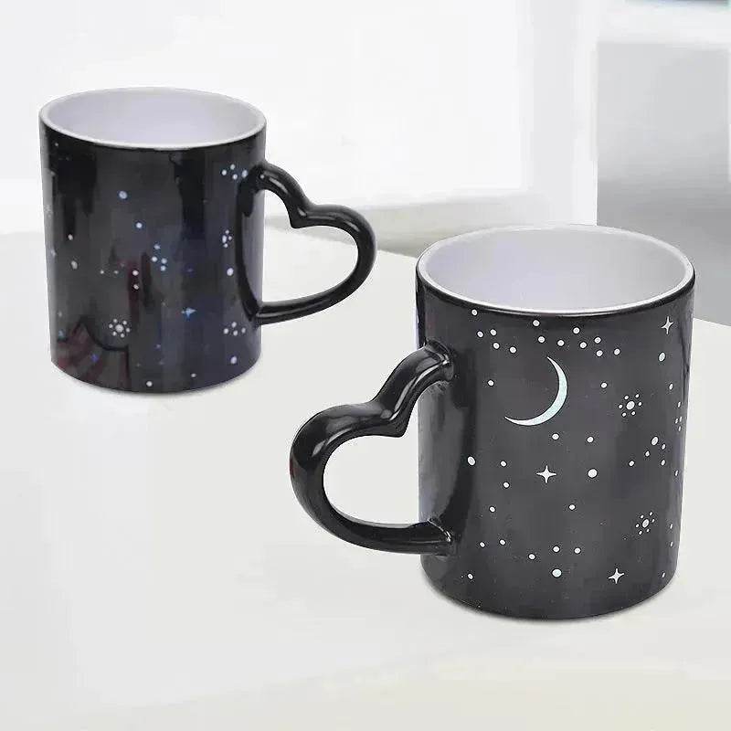 Customized Coffee Cup Creative Color Change Mug Ceramic Cup - EX-STOCK Canada