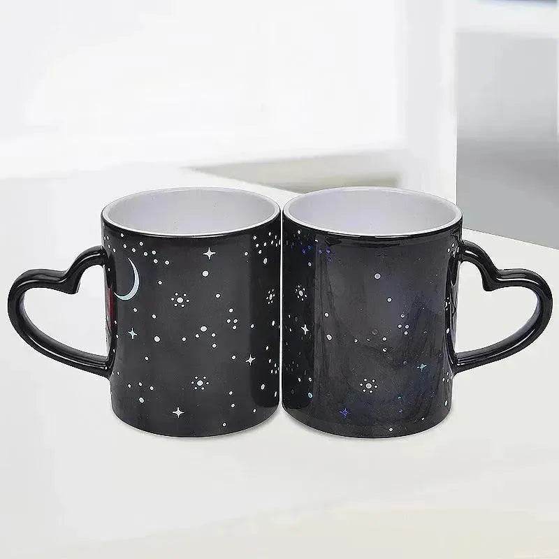 Customized Coffee Cup Creative Color Change Mug Ceramic Cup - EX-STOCK Canada