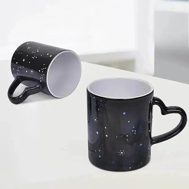 Customized Coffee Cup Creative Color Change Mug Ceramic Cup - EX-STOCK Canada