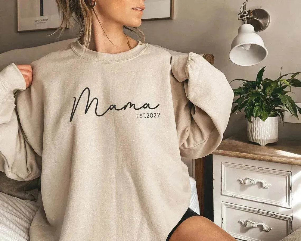 Customized Letter Name Round Neck Hoodie From Europe And America - EX-STOCK Canada