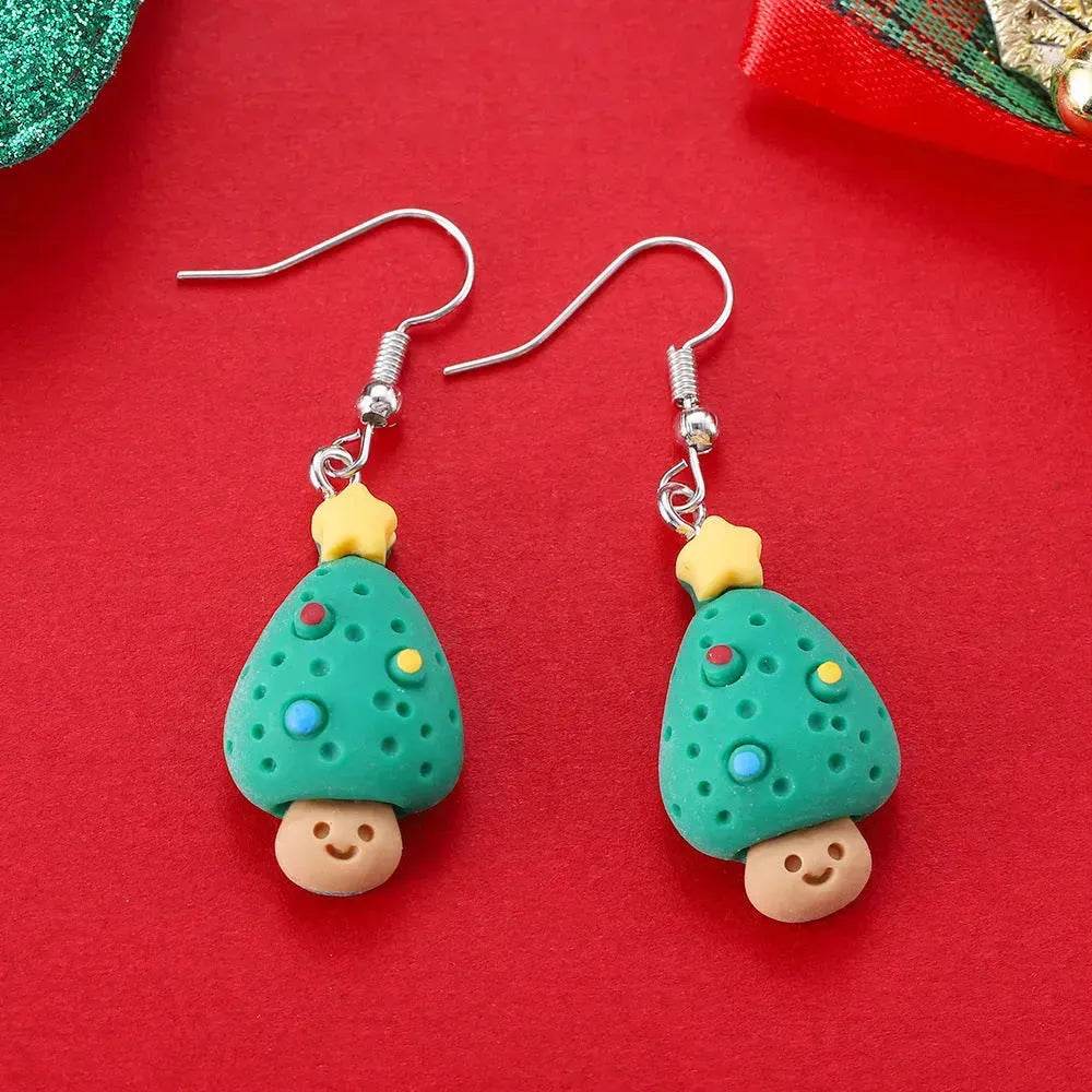 Creative Cartoon Christmas Earrings Fashion - EX-STOCK Canada